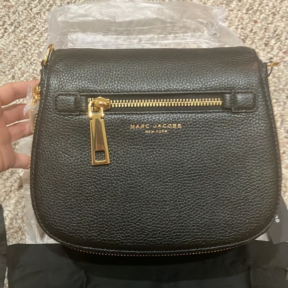 Marc Jacobs Gotham Saddle Bag, Black M0015467 - Picture 10 of 17